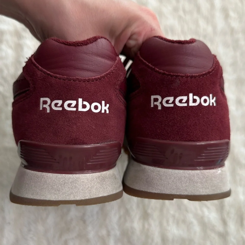 Reebok Womens Classic Harman steel toe Work Sneaker Red Size 8.5 - Picture 7 of 7